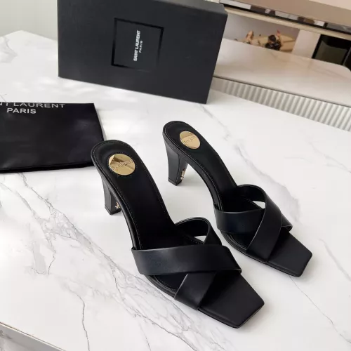 Cheap Yves Saint Laurent YSL Slippers For Women #1357276 Replica Wholesale [$92.00 USD] [ITEM#1357276] on Replica Yves Saint Laurent YSL Slippers