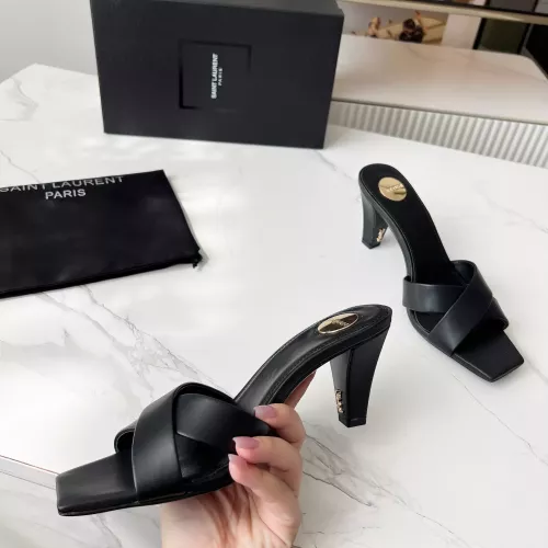 Cheap Yves Saint Laurent YSL Slippers For Women #1357276 Replica Wholesale [$92.00 USD] [ITEM#1357276] on Replica Yves Saint Laurent YSL Slippers