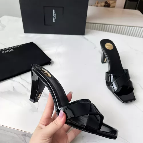 Cheap Yves Saint Laurent YSL Slippers For Women #1357277 Replica Wholesale [$92.00 USD] [ITEM#1357277] on Replica Yves Saint Laurent YSL Slippers