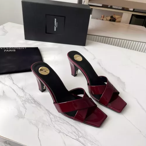 Cheap Yves Saint Laurent YSL Slippers For Women #1357278 Replica Wholesale [$92.00 USD] [ITEM#1357278] on Replica Yves Saint Laurent YSL Slippers