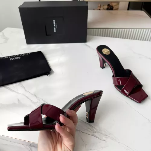 Cheap Yves Saint Laurent YSL Slippers For Women #1357278 Replica Wholesale [$92.00 USD] [ITEM#1357278] on Replica Yves Saint Laurent YSL Slippers