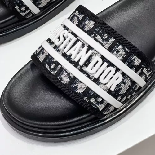 Cheap Christian Dior Slippers For Men #1357306 Replica Wholesale [$60.00 USD] [ITEM#1357306] on Replica Christian Dior Slippers