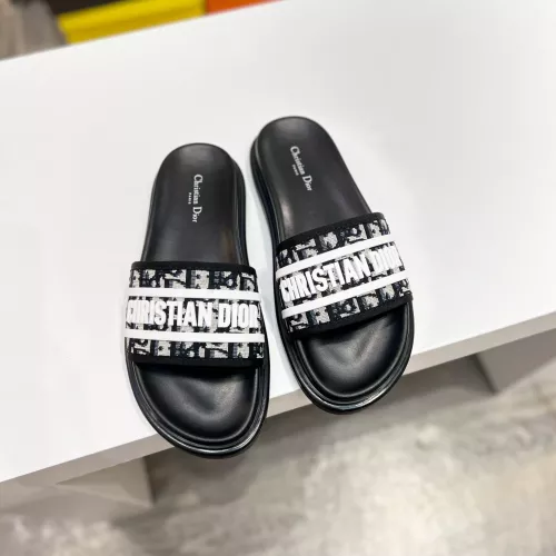 Cheap Christian Dior Slippers For Men #1357306 Replica Wholesale [$60.00 USD] [ITEM#1357306] on Replica Christian Dior Slippers