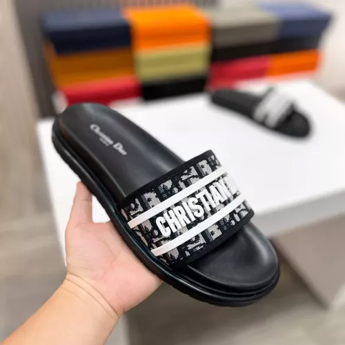 Cheap Christian Dior Slippers For Men #1357306 Replica Wholesale [$60.00 USD] [ITEM#1357306] on Replica Christian Dior Slippers