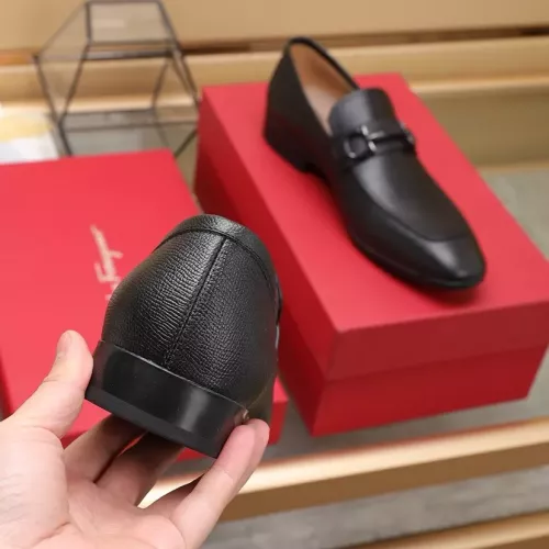 Cheap Salvatore Ferragamo Leather Shoes For Men #1357312 Replica Wholesale [$122.00 USD] [ITEM#1357312] on Replica Salvatore Ferragamo Leather Shoes