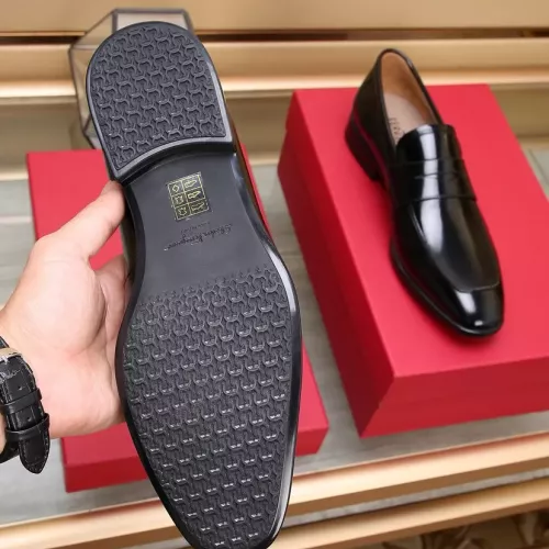 Cheap Salvatore Ferragamo Leather Shoes For Men #1357319 Replica Wholesale [$122.00 USD] [ITEM#1357319] on Replica Salvatore Ferragamo Leather Shoes