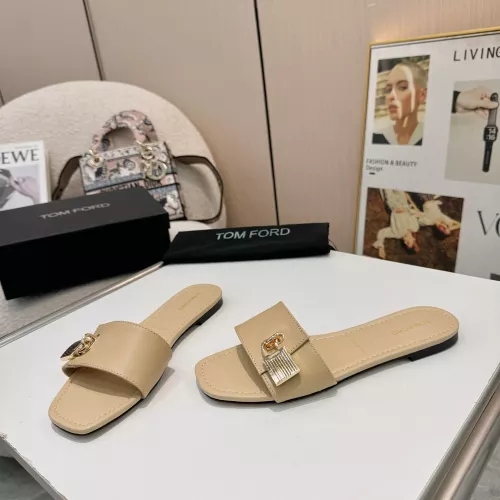 Cheap Tom Ford Slippers For Women #1357335 Replica Wholesale [$82.00 USD] [ITEM#1357335] on Replica Tom Ford Slippers