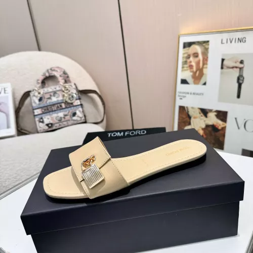 Cheap Tom Ford Slippers For Women #1357335 Replica Wholesale [$82.00 USD] [ITEM#1357335] on Replica Tom Ford Slippers