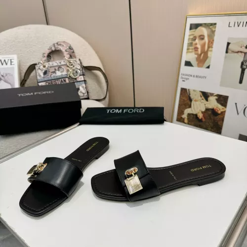 Cheap Tom Ford Slippers For Women #1357338 Replica Wholesale [$82.00 USD] [ITEM#1357338] on Replica Tom Ford Slippers