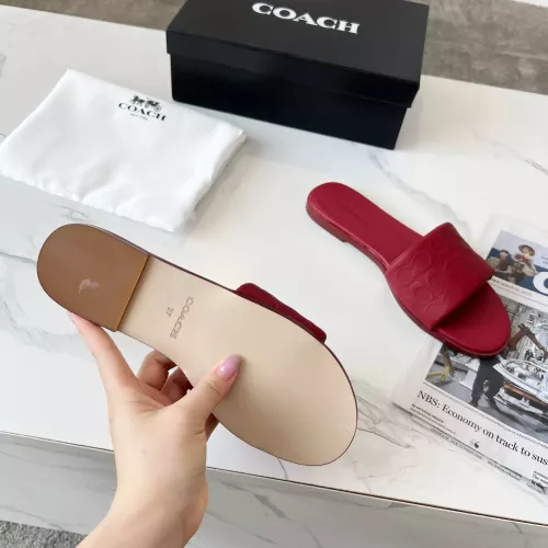 Cheap Coach Slippers For Women #1357346 Replica Wholesale [$82.00 USD] [ITEM#1357346] on Replica Coach Slippers