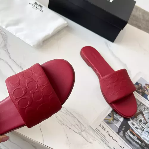 Cheap Coach Slippers For Women #1357346 Replica Wholesale [$82.00 USD] [ITEM#1357346] on Replica Coach Slippers