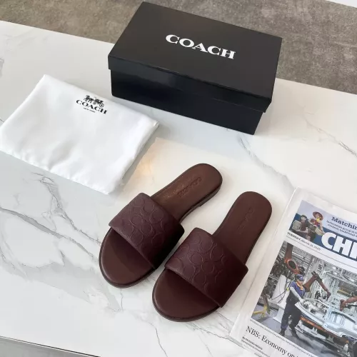 Cheap Coach Slippers For Women #1357347 Replica Wholesale [$82.00 USD] [ITEM#1357347] on Replica Coach Slippers