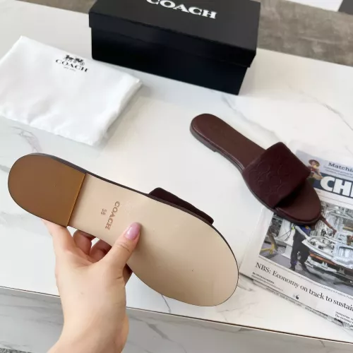 Cheap Coach Slippers For Women #1357347 Replica Wholesale [$82.00 USD] [ITEM#1357347] on Replica Coach Slippers