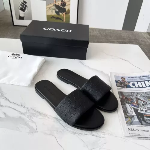 Cheap Coach Slippers For Women #1357348 Replica Wholesale [$82.00 USD] [ITEM#1357348] on Replica Coach Slippers