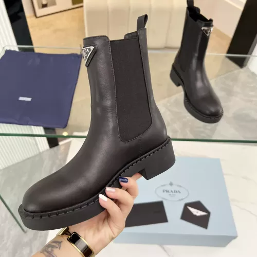Cheap Prada Boots For Women #1357387 Replica Wholesale [$115.00 USD] [ITEM#1357387] on Replica Prada Boots