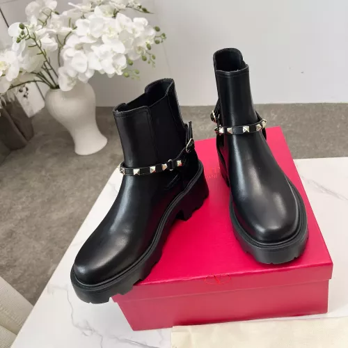 Cheap Valentino Boots For Women #1357391 Replica Wholesale [$115.00 USD] [ITEM#1357391] on Replica Valentino Boots