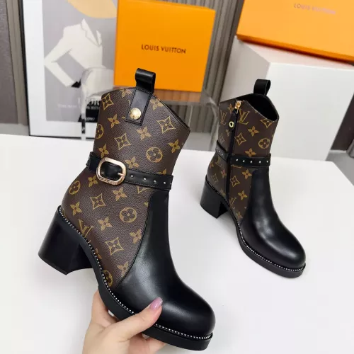 Cheap Louis Vuitton Boots For Women #1357422 Replica Wholesale [$108.00 USD] [ITEM#1357422] on Replica Louis Vuitton Boots