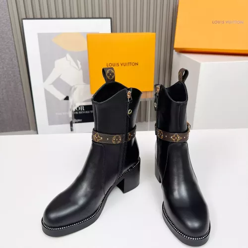 Cheap Louis Vuitton Boots For Women #1357423 Replica Wholesale [$108.00 USD] [ITEM#1357423] on Replica Louis Vuitton Boots