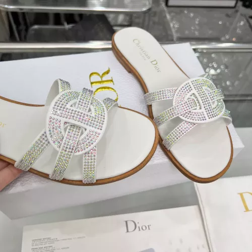 Cheap Christian Dior Slippers For Women #1357428 Replica Wholesale [$88.00 USD] [ITEM#1357428] on Replica Christian Dior Slippers