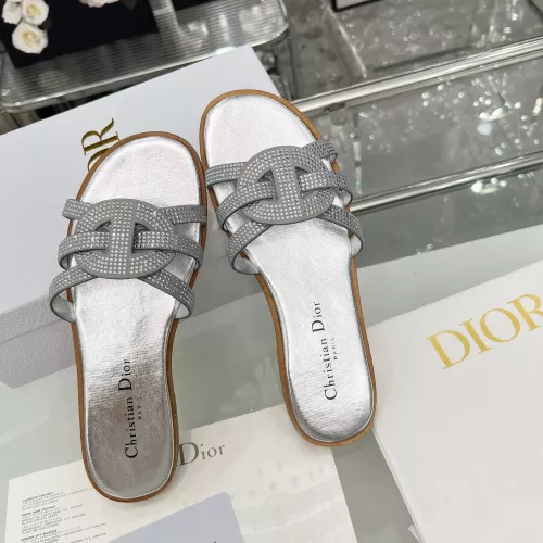Cheap Christian Dior Slippers For Women #1357429 Replica Wholesale [$88.00 USD] [ITEM#1357429] on Replica Christian Dior Slippers