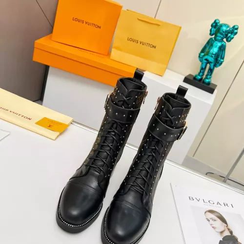 Cheap Louis Vuitton Boots For Women #1357459 Replica Wholesale [$105.00 USD] [ITEM#1357459] on Replica Louis Vuitton Boots