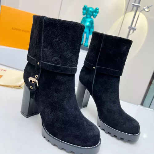 Cheap Louis Vuitton Boots For Women #1357466 Replica Wholesale [$105.00 USD] [ITEM#1357466] on Replica Louis Vuitton Boots