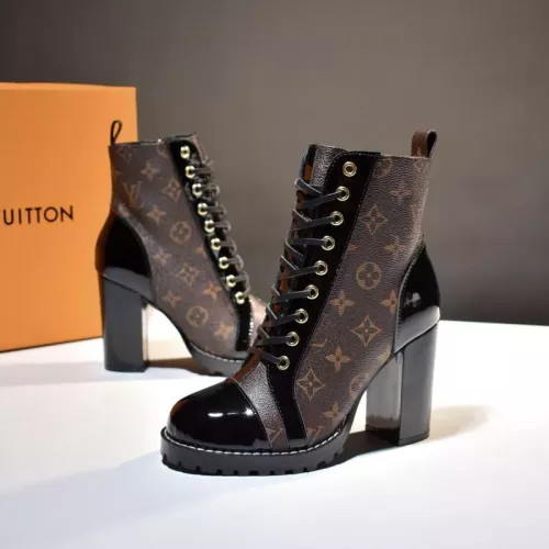 Cheap Louis Vuitton Boots For Women #1357480 Replica Wholesale [$92.00 USD] [ITEM#1357480] on Replica Louis Vuitton Boots