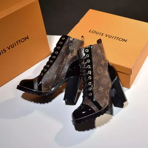 Cheap Louis Vuitton Boots For Women #1357480 Replica Wholesale [$92.00 USD] [ITEM#1357480] on Replica Louis Vuitton Boots