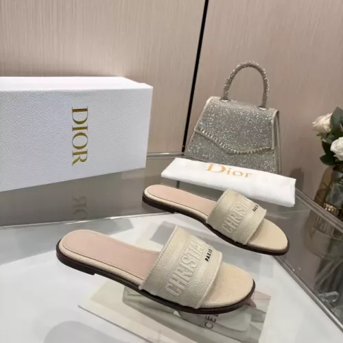 Cheap Christian Dior Slippers For Women #1357485 Replica Wholesale [$82.00 USD] [ITEM#1357485] on Replica Christian Dior Slippers