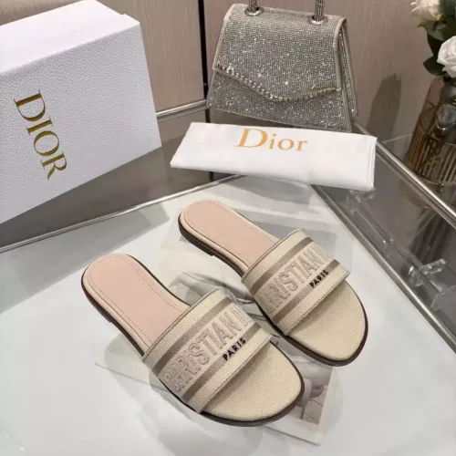 Cheap Christian Dior Slippers For Women #1357486 Replica Wholesale [$82.00 USD] [ITEM#1357486] on Replica Christian Dior Slippers