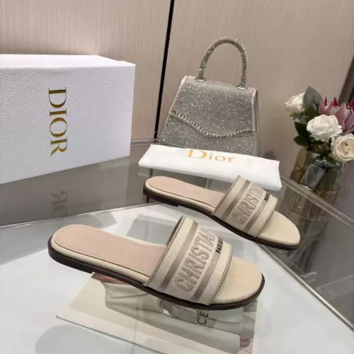 Cheap Christian Dior Slippers For Women #1357486 Replica Wholesale [$82.00 USD] [ITEM#1357486] on Replica Christian Dior Slippers
