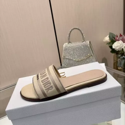 Cheap Christian Dior Slippers For Women #1357486 Replica Wholesale [$82.00 USD] [ITEM#1357486] on Replica Christian Dior Slippers