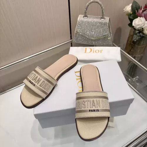 Cheap Christian Dior Slippers For Women #1357486 Replica Wholesale [$82.00 USD] [ITEM#1357486] on Replica Christian Dior Slippers