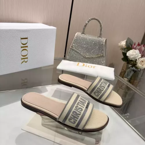 Cheap Christian Dior Slippers For Women #1357487 Replica Wholesale [$82.00 USD] [ITEM#1357487] on Replica Christian Dior Slippers