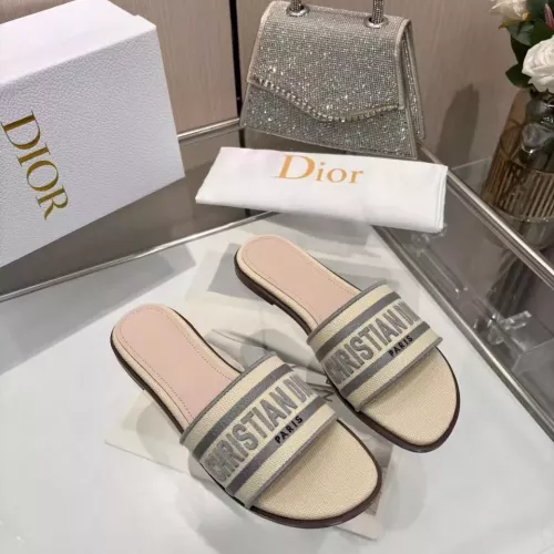 Cheap Christian Dior Slippers For Women #1357487 Replica Wholesale [$82.00 USD] [ITEM#1357487] on Replica Christian Dior Slippers