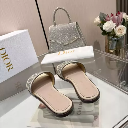 Cheap Christian Dior Slippers For Women #1357487 Replica Wholesale [$82.00 USD] [ITEM#1357487] on Replica Christian Dior Slippers