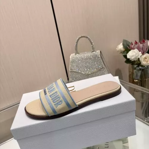 Cheap Christian Dior Slippers For Women #1357488 Replica Wholesale [$82.00 USD] [ITEM#1357488] on Replica Christian Dior Slippers