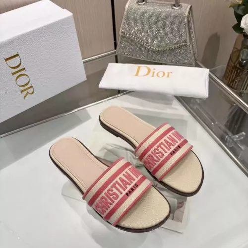 Cheap Christian Dior Slippers For Women #1357489 Replica Wholesale [$82.00 USD] [ITEM#1357489] on Replica Christian Dior Slippers