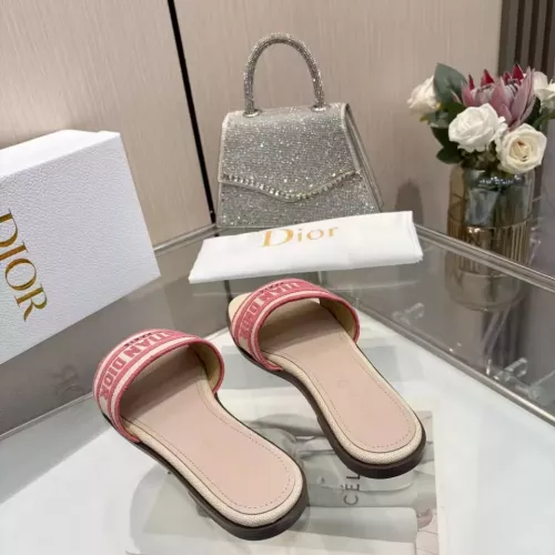 Cheap Christian Dior Slippers For Women #1357489 Replica Wholesale [$82.00 USD] [ITEM#1357489] on Replica Christian Dior Slippers