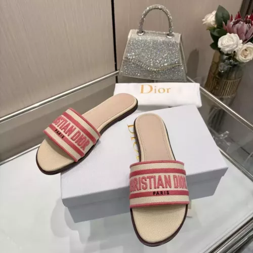 Cheap Christian Dior Slippers For Women #1357489 Replica Wholesale [$82.00 USD] [ITEM#1357489] on Replica Christian Dior Slippers