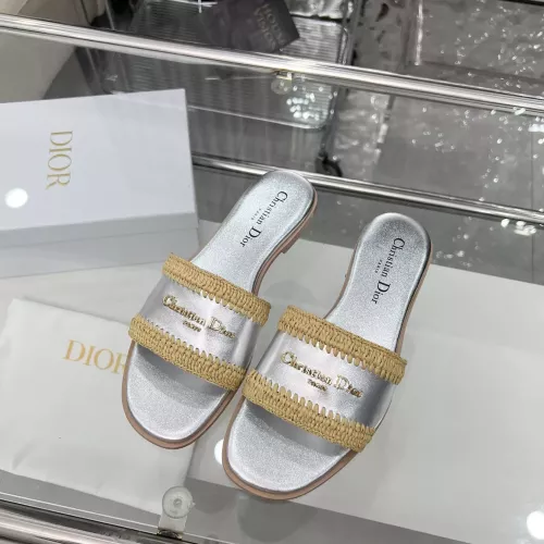 Cheap Christian Dior Slippers For Women #1357490 Replica Wholesale [$82.00 USD] [ITEM#1357490] on Replica Christian Dior Slippers