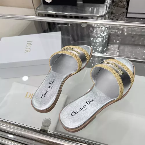Cheap Christian Dior Slippers For Women #1357490 Replica Wholesale [$82.00 USD] [ITEM#1357490] on Replica Christian Dior Slippers