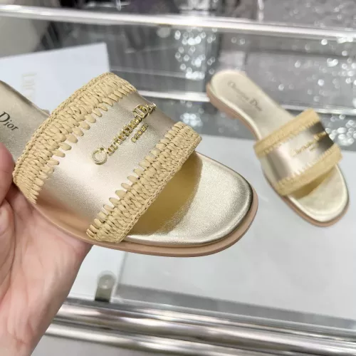 Cheap Christian Dior Slippers For Women #1357491 Replica Wholesale [$82.00 USD] [ITEM#1357491] on Replica Christian Dior Slippers