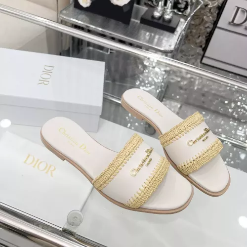 Cheap Christian Dior Slippers For Women #1357492 Replica Wholesale [$82.00 USD] [ITEM#1357492] on Replica Christian Dior Slippers