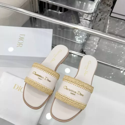 Cheap Christian Dior Slippers For Women #1357492 Replica Wholesale [$82.00 USD] [ITEM#1357492] on Replica Christian Dior Slippers