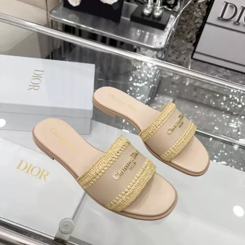 Cheap Christian Dior Slippers For Women #1357493 Replica Wholesale [$82.00 USD] [ITEM#1357493] on Replica Christian Dior Slippers