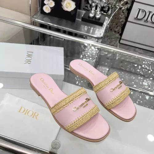 Cheap Christian Dior Slippers For Women #1357494 Replica Wholesale [$82.00 USD] [ITEM#1357494] on Replica Christian Dior Slippers