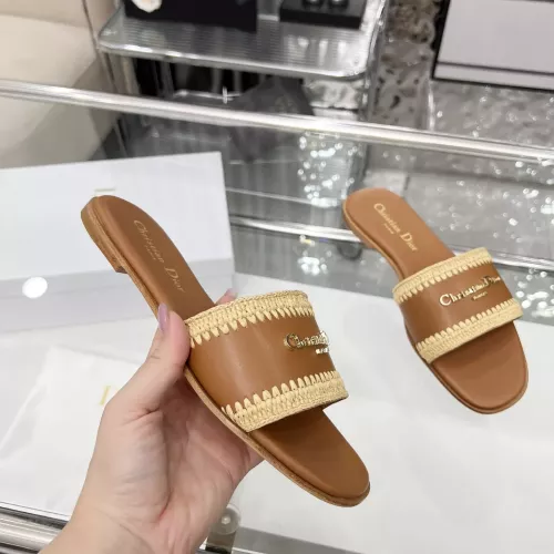 Cheap Christian Dior Slippers For Women #1357495 Replica Wholesale [$82.00 USD] [ITEM#1357495] on Replica Christian Dior Slippers