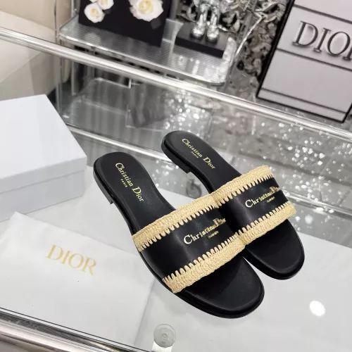 Cheap Christian Dior Slippers For Women #1357496 Replica Wholesale [$82.00 USD] [ITEM#1357496] on Replica Christian Dior Slippers