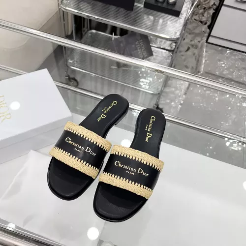 Cheap Christian Dior Slippers For Women #1357496 Replica Wholesale [$82.00 USD] [ITEM#1357496] on Replica Christian Dior Slippers
